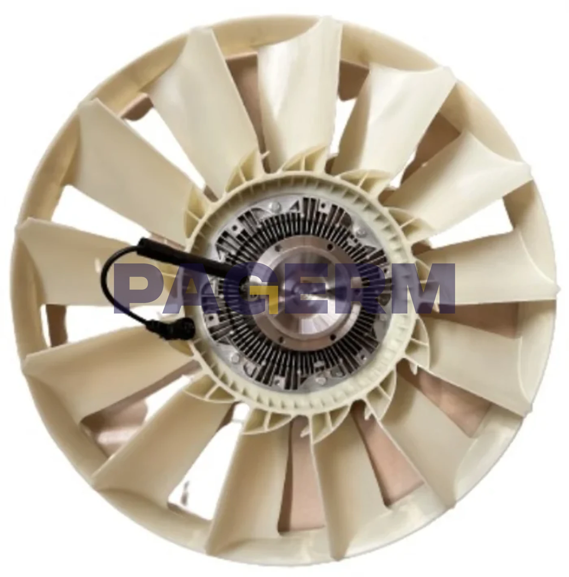 Electrical viscous fan clutch assembly