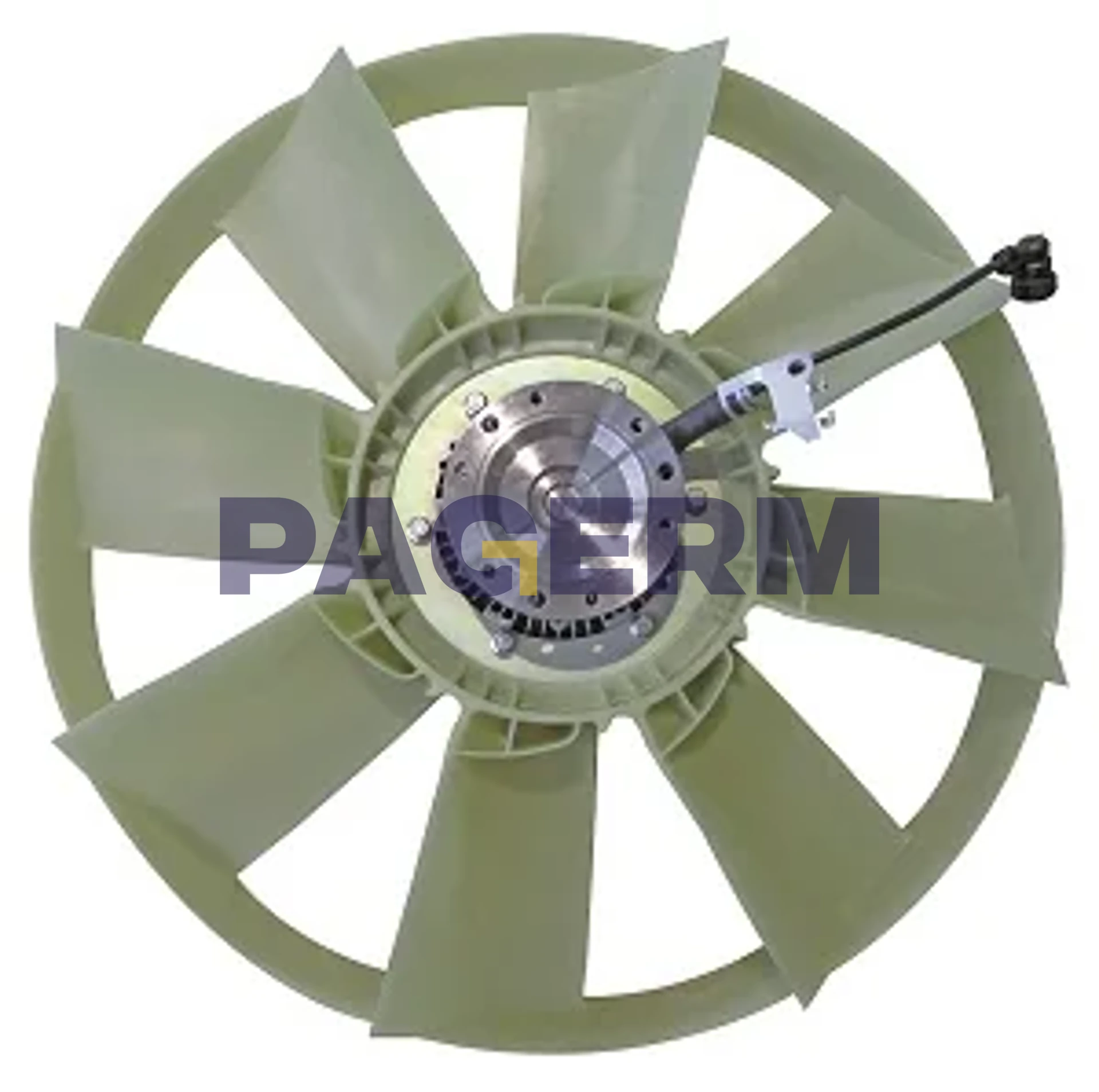 Electrical viscous fan clutch assembly