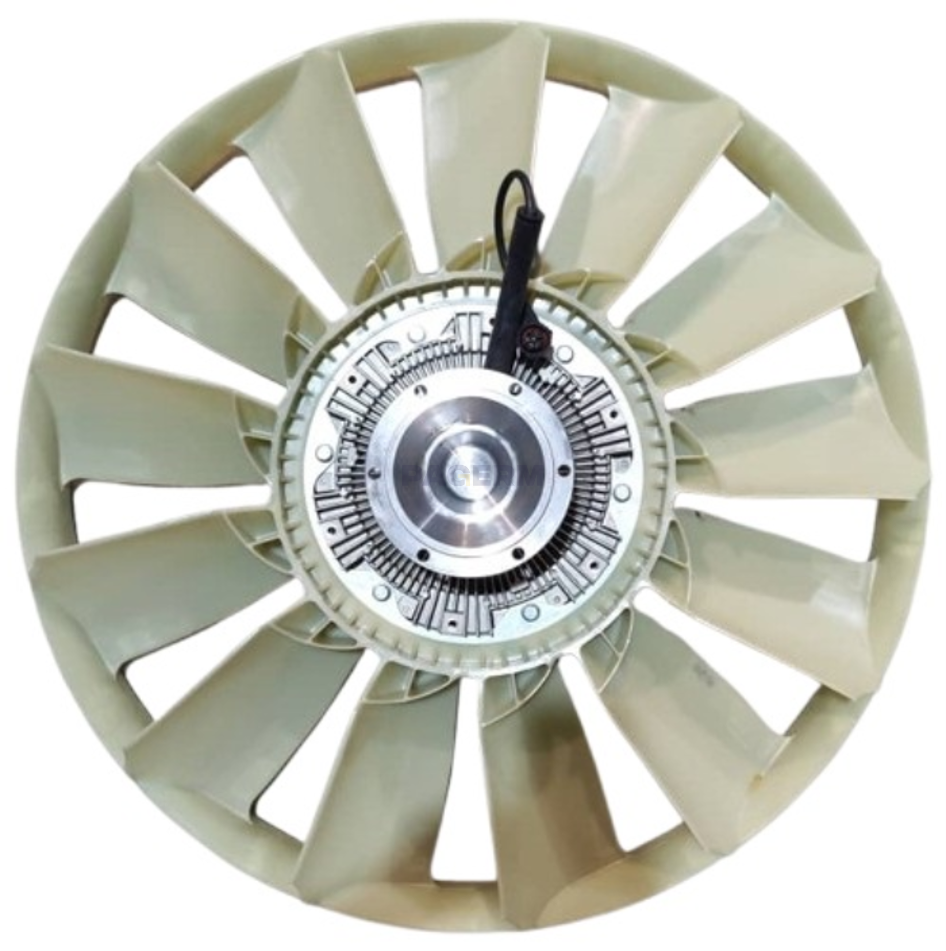 Electrical viscous fan clutch assembly