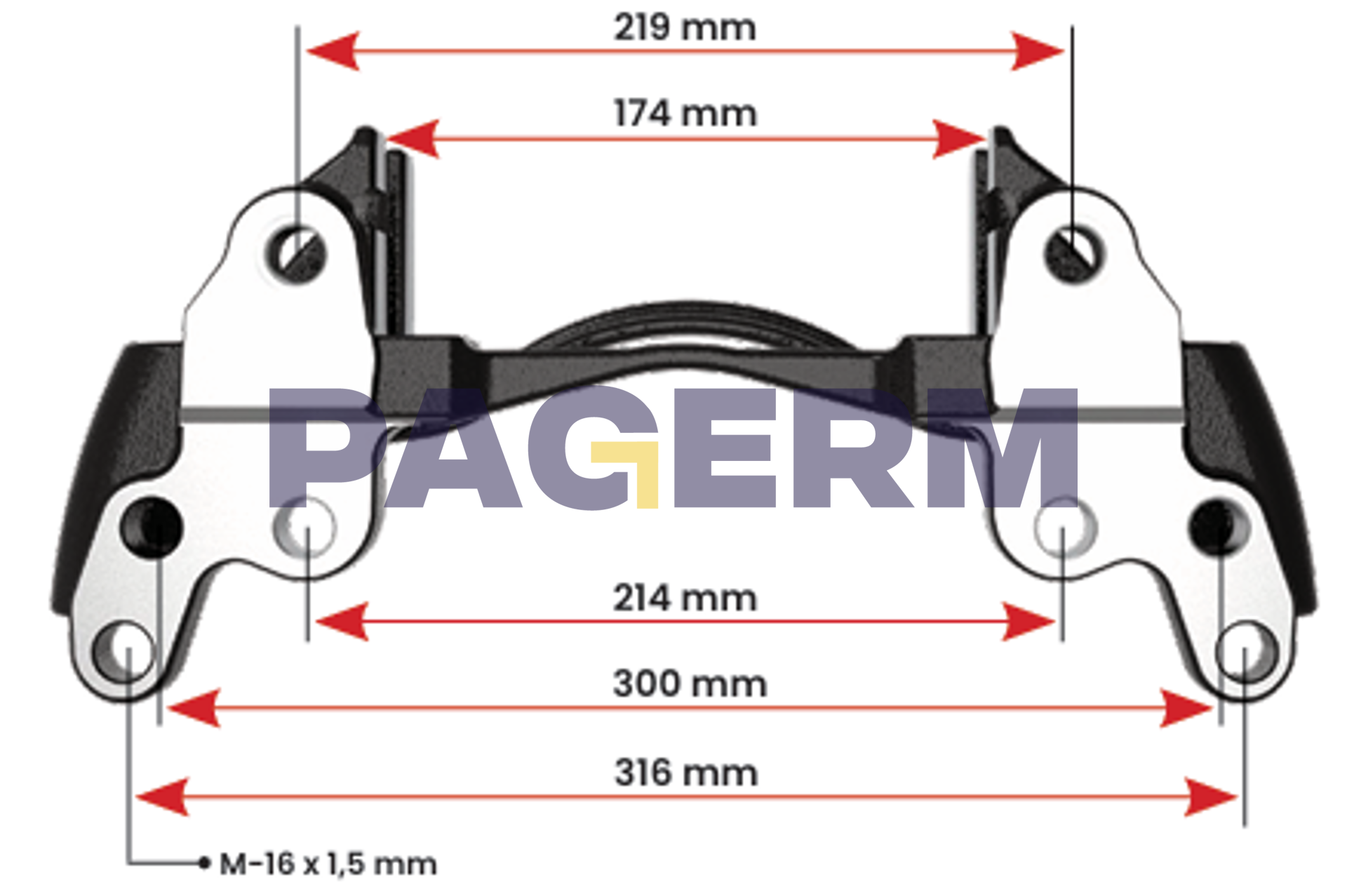 Caliper carrier