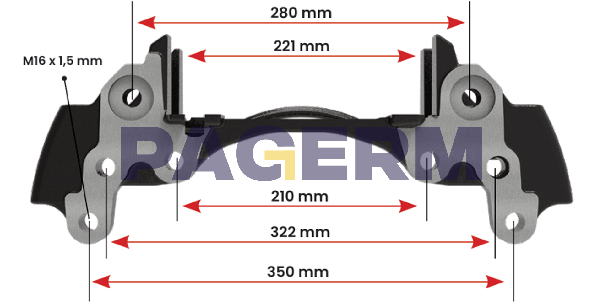 Caliper carrier