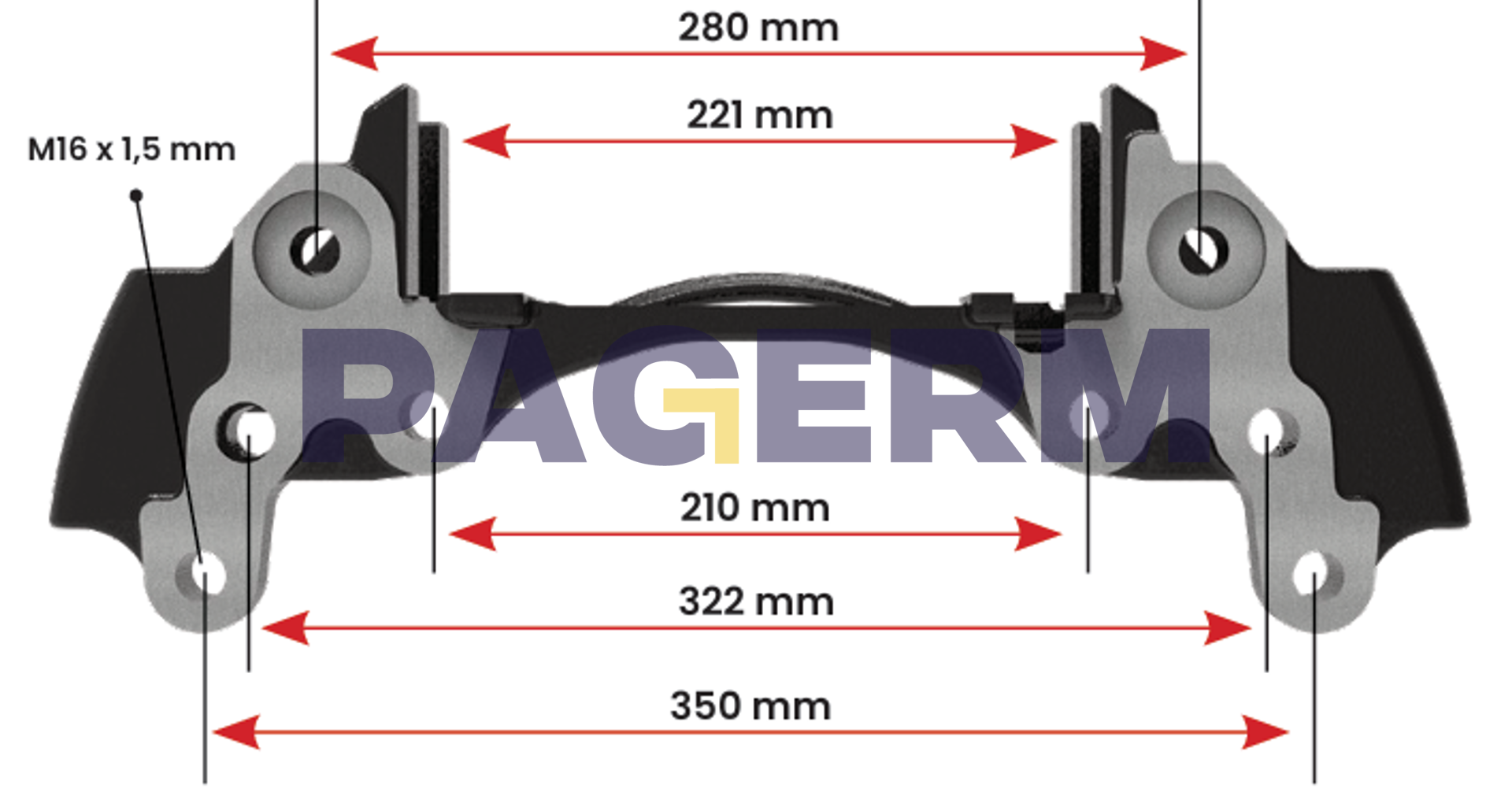 Caliper carrier