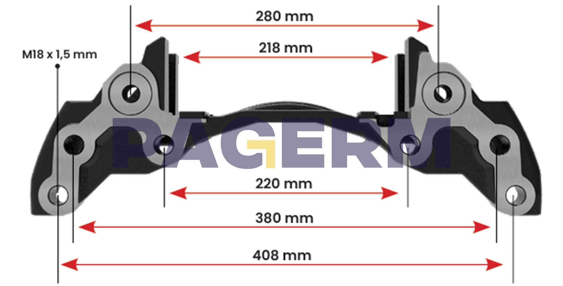 Caliper carrier