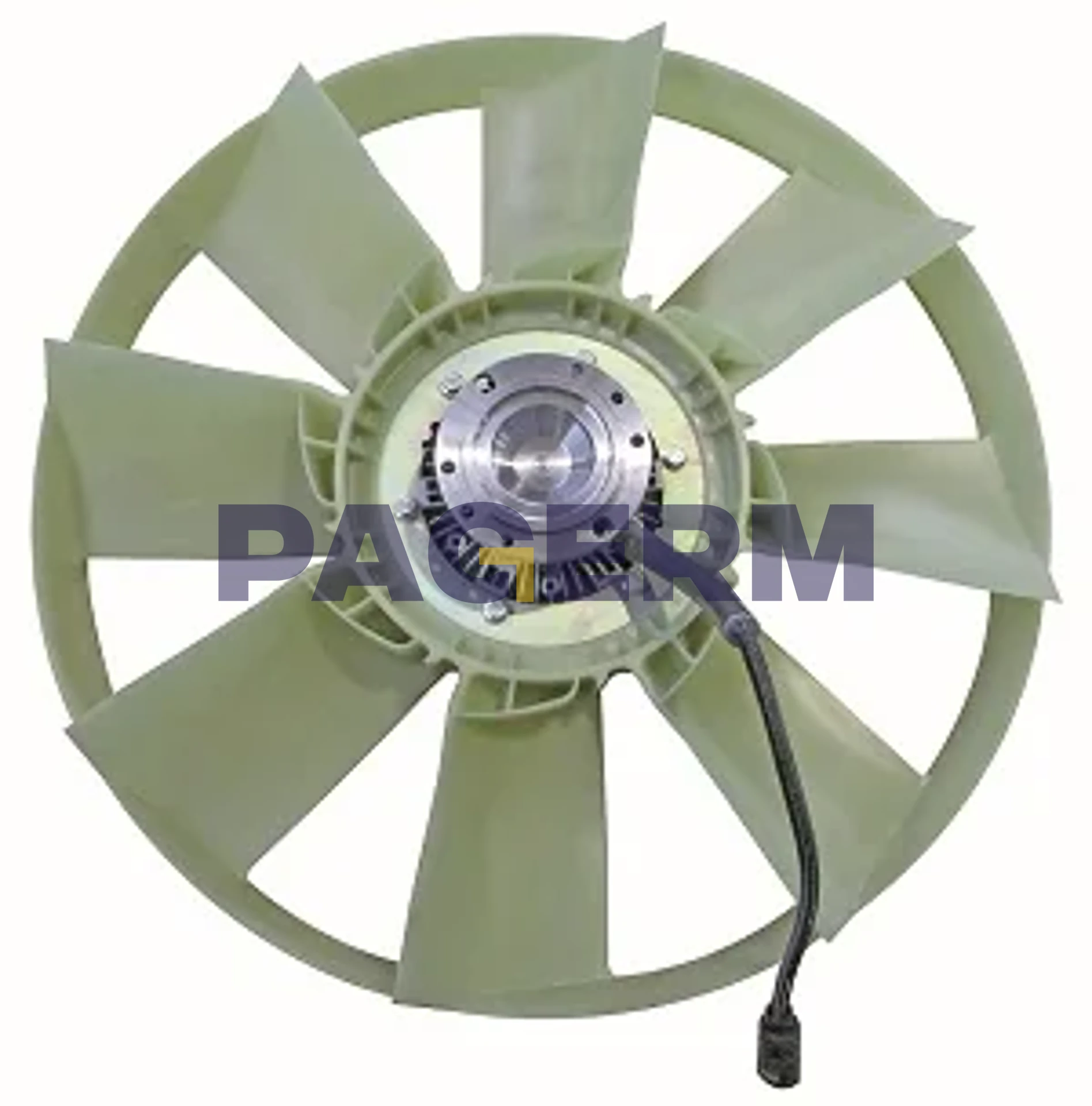 Electrical viscous fan clutch assembly