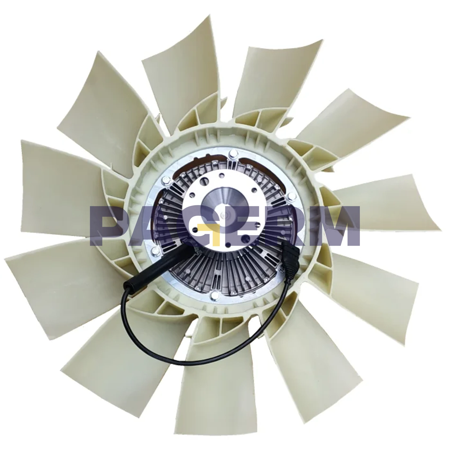 Electrical viscous fan clutch assembly