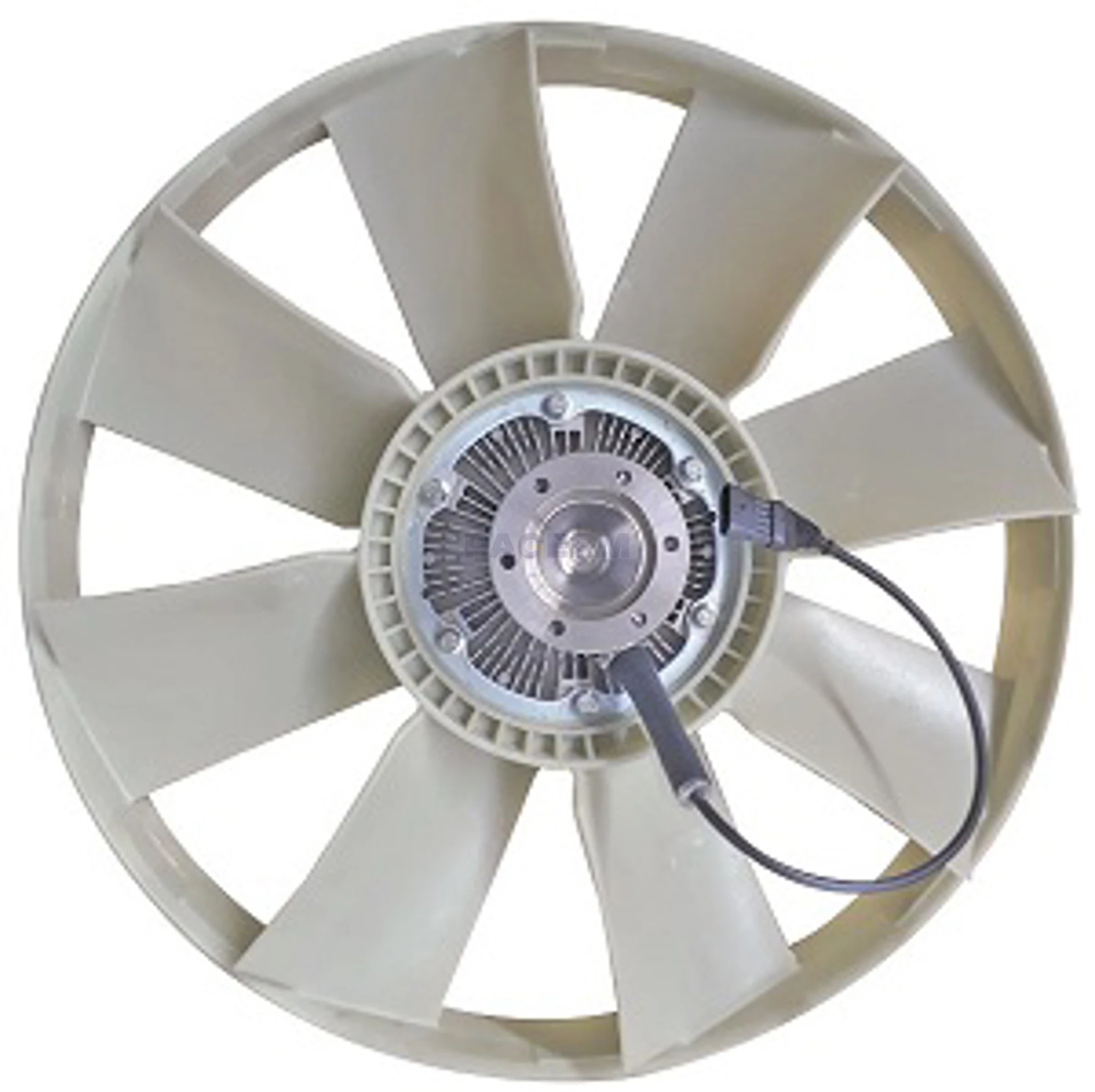 Electrical viscous fan clutch assembly